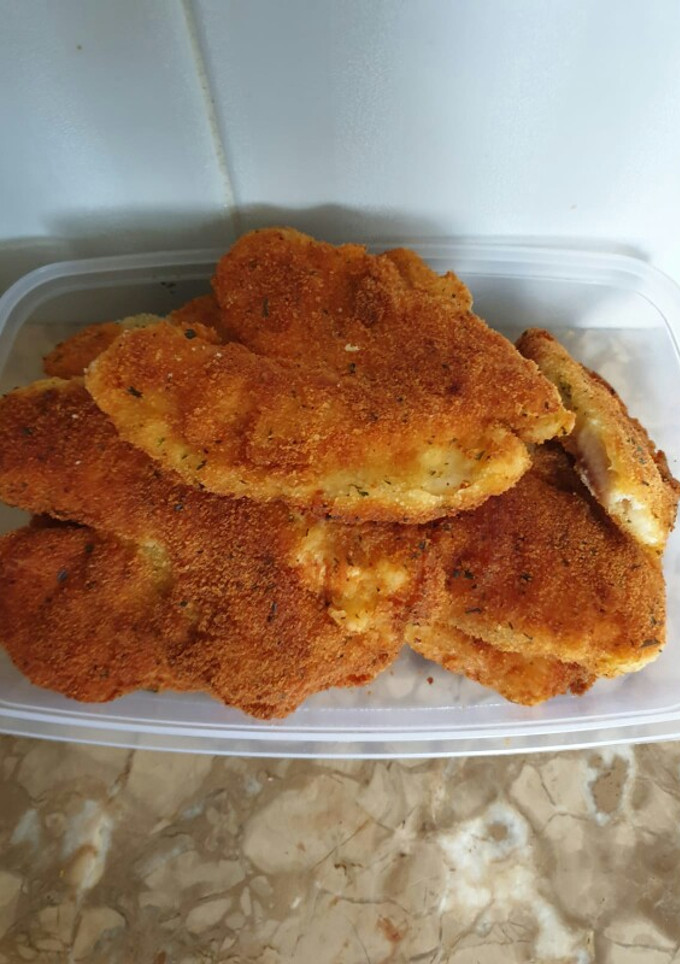 Una foto de Filetes de pescado empanizados