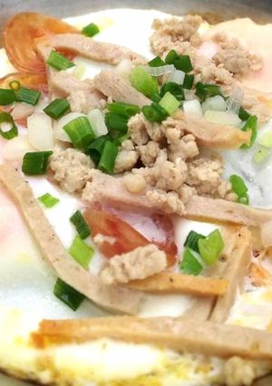รูปของ ไข่กระทะทรงเครื่อง