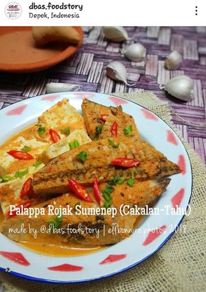 Foto resep Palappa Rojak Sumenep (Cakalan-Tahu) Bumbu Rujak Sumenep