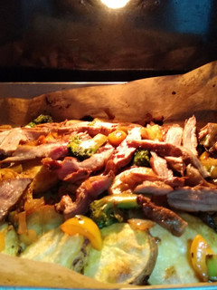 Foto principal de Secreto al teriyaki con guarnición