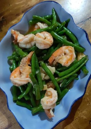 Foto resep Baby Buncis Cah Udang