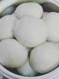 Processing of akpu. Cassava