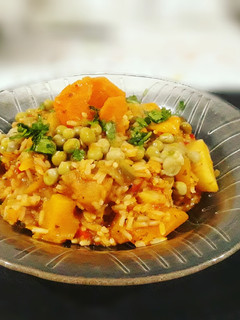 Una foto de Guiso Veggie de arroz 🌿