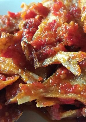 Foto resep Balado Ikan Asin Bilis