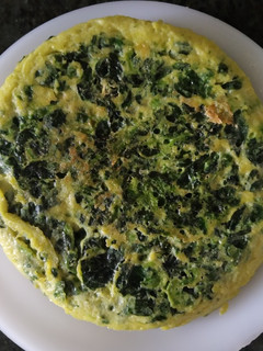 Una foto de Tortilla de espinacas