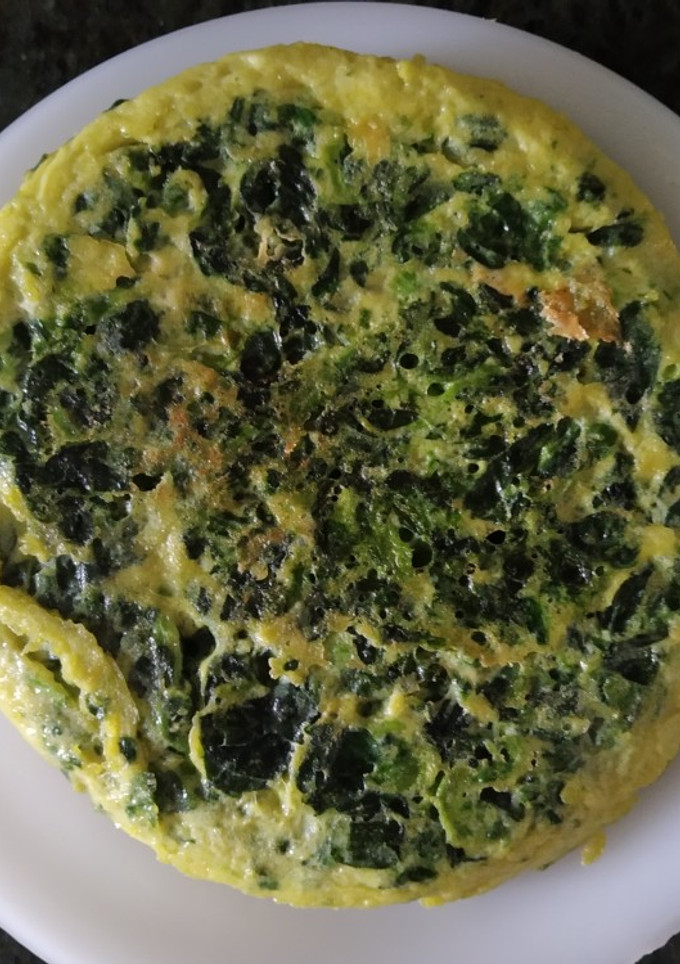 Una foto de Tortilla de espinacas