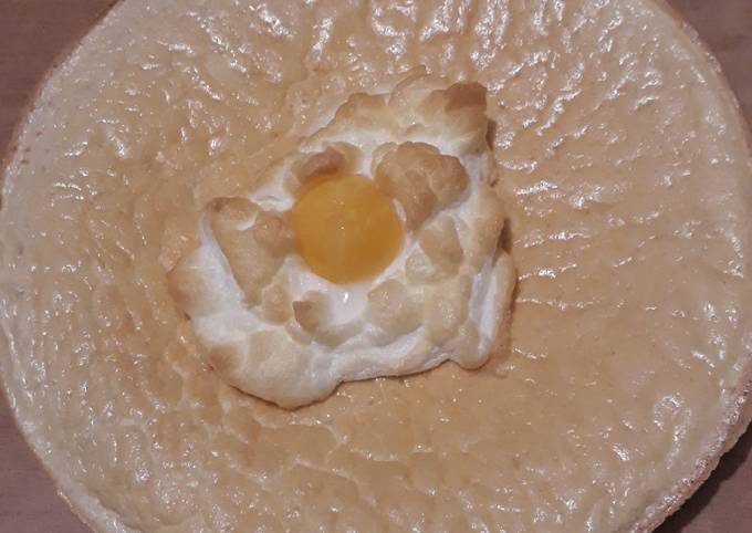 Steps To Make Award Winning Uovo Nuvola Su Base Di Frittata Di Albumi Pizzatonda