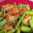 Oseng Cecek dan Kembang Bawang