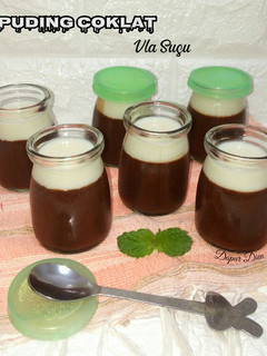 Foto resep Puding Coklat Vla Susu