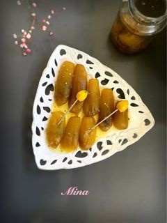 عکسی از دستور مربا بادمجان