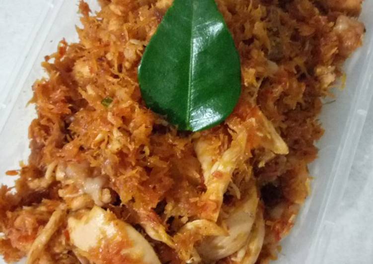 Cara Membuat Serundeng Pedas Ayam 🐔 untuk pemula