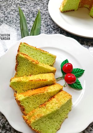 Foto resep Chiffon Pandan