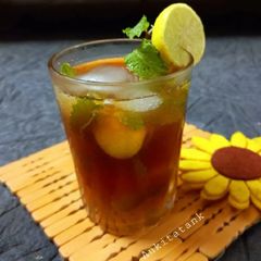 A picture of Lemon mint cold tea.