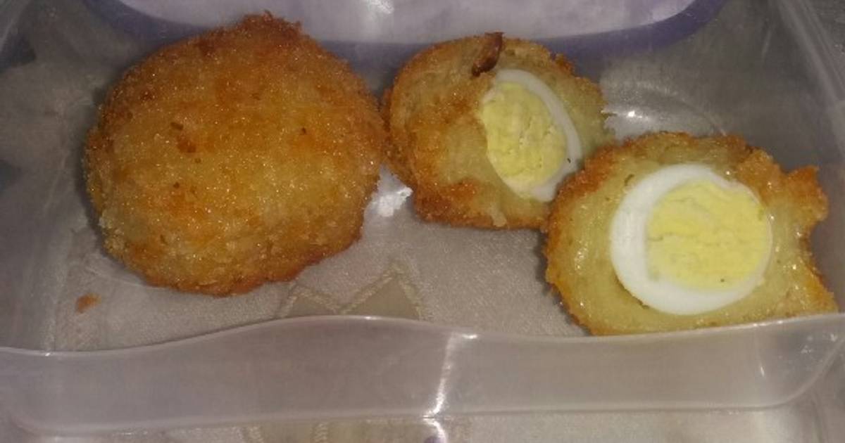 Resep Kroket Kentang Isi Telur Puyuh Oleh Keysha Azzahra Cookpad