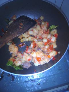 Foto resep Sambal goreng kentang+ati ampela+pete