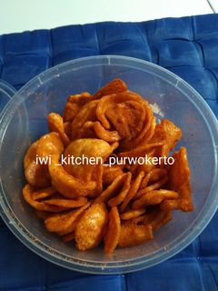 Foto resep Kerupuk Seblak kering bumbu tabur