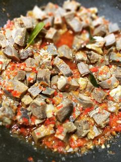 Foto resep Lidah sapi balado