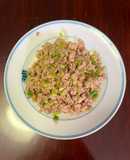 Thịt băm xào sả phiên bản tối giản