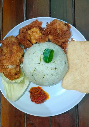 Foto resep 448. Nasi Daun Jeruk