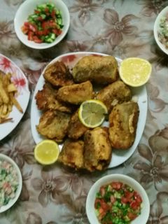 صورة لوصفة سمك مقلي