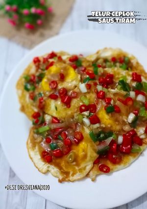 Foto resep Telur Ceplok Saus Tiram