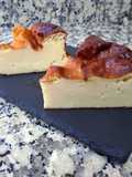 Tarta de queso fresco batido