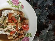 Gambar rawon daging slice