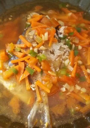 Foto resep Ikan bawal masak tomat