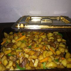 A picture of Irish potatoes.