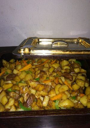 A picture of Irish potatoes.