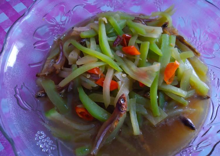 Bagaimana Menyiapkan Tumis Manisa/labusiam &amp; teri Anti Gagal