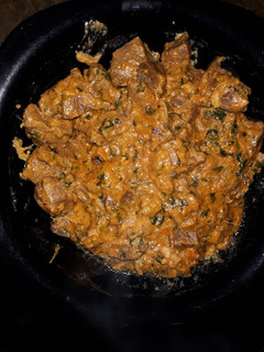 A picture of Mouth watering liver.