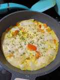 Nostalgic Tomato and Swiss Stovetop Frittata for One