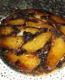 Torta de peras🍐 invertida con azúcar negra