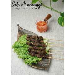 A picture of Sate Maranggi.