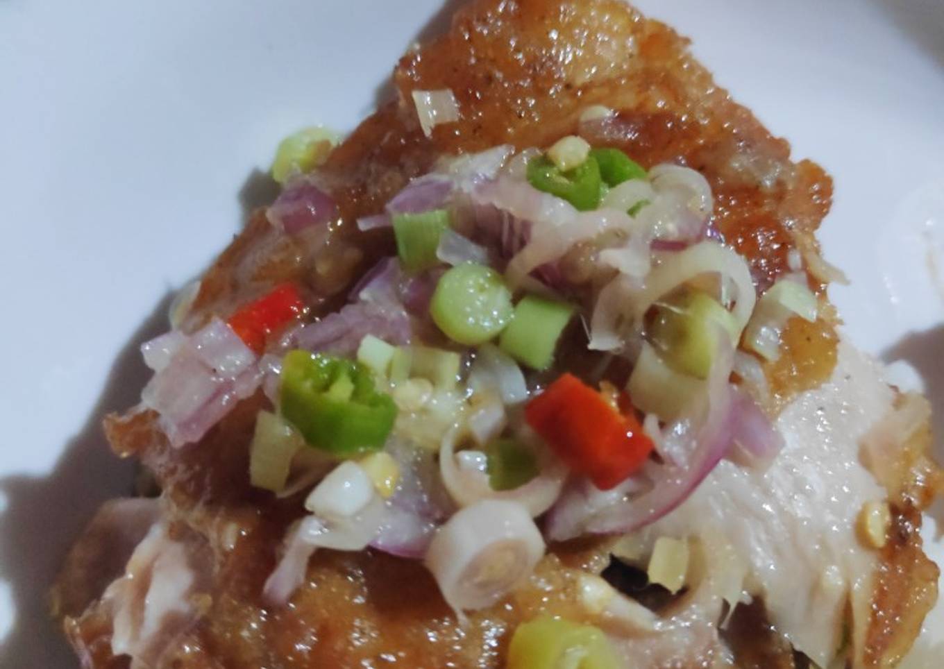 Ayam Matah Cabai Geprek