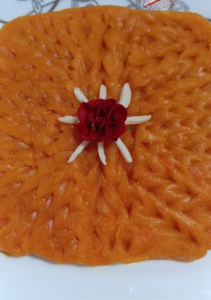 عکسی از دستور حلوا هویج