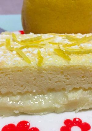 Une photo de Gâteau magique au citron