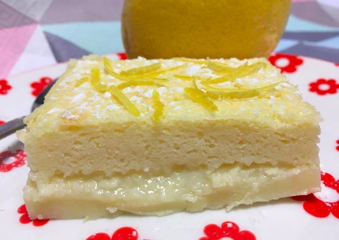 Comment faire Préparer Savoureux Gâteau magique au citron