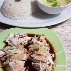 รูปของ Ayam Hainan enak