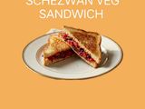 Schzewan vegetable sandwich