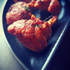 A picture of Chicken lollipop.