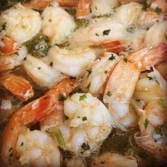 A picture of Garlic Cilantro Shrimp.