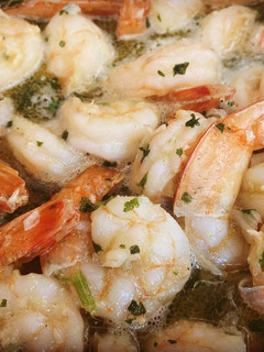 A picture of Garlic Cilantro Shrimp.