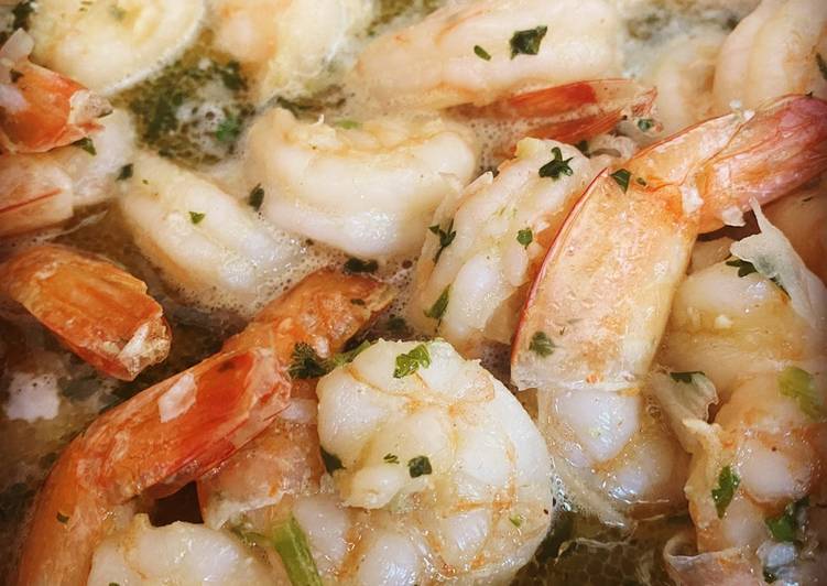 Recipe of Speedy Garlic Cilantro Shrimp