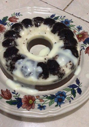 Foto resep Puding susu oreo
