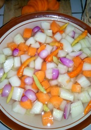 Foto resep Acar Mentah