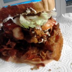 A picture of Bacon Lovers Unite.. The Heart Attack Club.