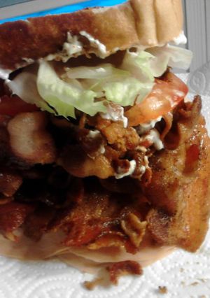 A picture of Bacon Lovers Unite.. The Heart Attack Club.
