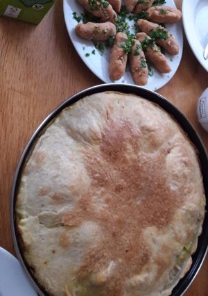صورة لوصفة رقاقه بالدجاج والبصل